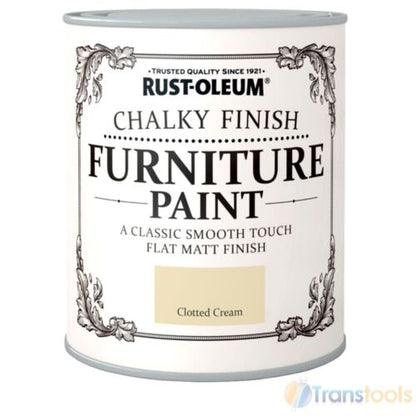 Rust - Oleum Chalky Finish Wood Furniture Paint Smooth Matt Coating Water Based