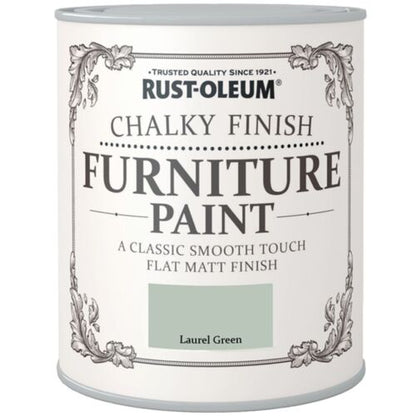 Rust - Oleum Chalky Finish Wood Furniture Paint Smooth Matt Coating Water Based
