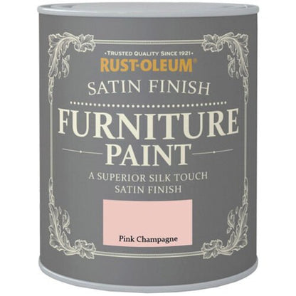 Rust - Oleum Wood Furniture Paint Superior Silk Touch Satin Finish Water Based - Transtools Online