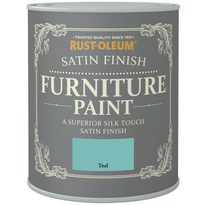 Rust - Oleum Wood Furniture Paint Superior Silk Touch Satin Finish Water Based - Transtools Online