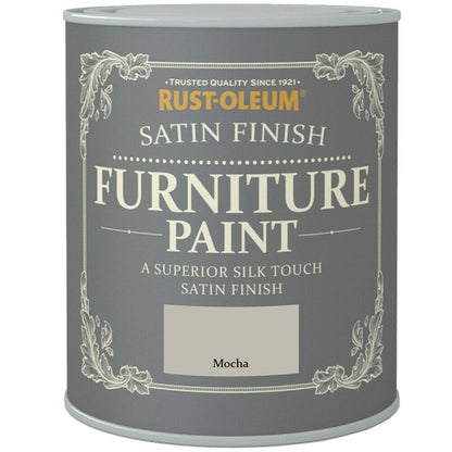 Rust - Oleum Wood Furniture Paint Superior Silk Touch Satin Finish Water Based - Transtools Online